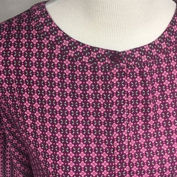 Woman Within size 14/16 Medium long sleeve blouse.   Covered button clos… - Picture 1 of 6